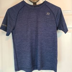 (1610) Russell Athletics Youth's Training Shirt, Size: Large Color: Bluea